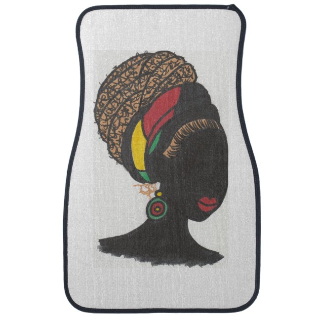 Nubian Queen Car Mat (Front)