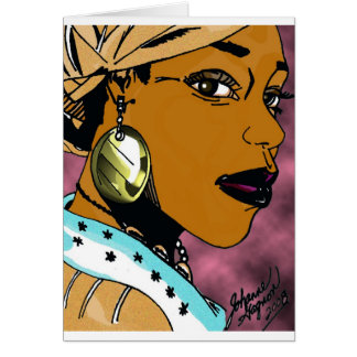 Nubian Queen Cards