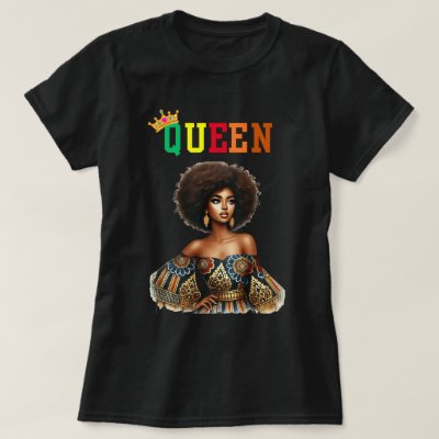 Nubian Queen: Classy Women's T-Shirt