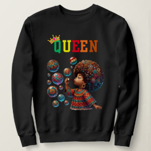 Nubian Queen: Discover Women's sweatshirt