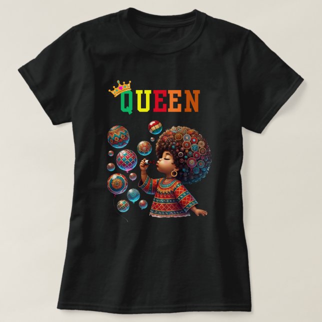 Nubian Queen: Discover Women's T-Shirt (Design Front)