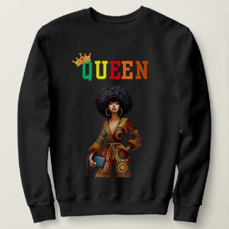 Nubian Queen: Elegance Women's sweatshirt