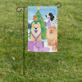 NUBZ and pack  2024 yard flag