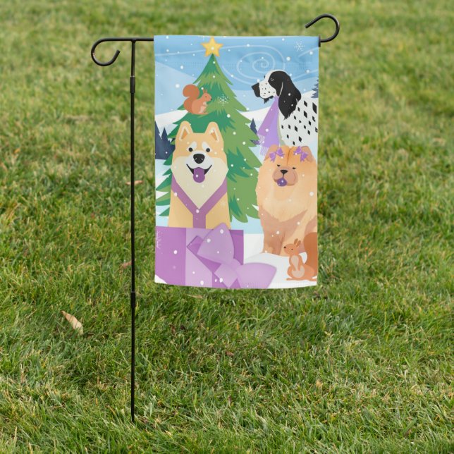 NUBZ and pack  2024 yard flag (In SItu)