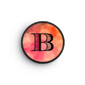 Nuckees™ Lined-Serif Font Monogram Phone Grip (Front)