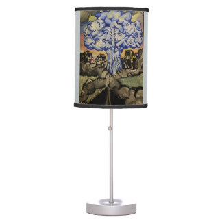 Nuclear Bomb lamp: now with coffins Table Lamp