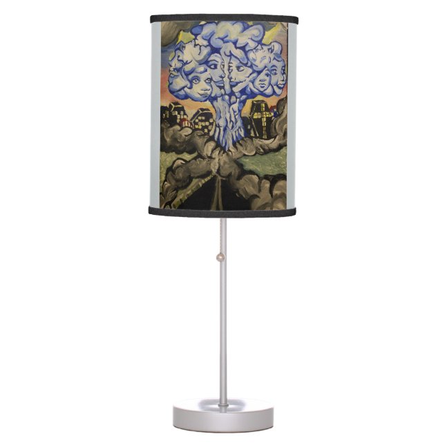 Nuclear Bomb lamp: now with coffins Table Lamp (Front)