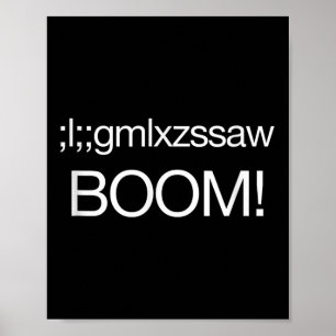 Nuclear Bomb Us Strategic Command Funny Quote Kid Poster