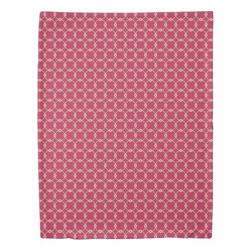 Nuclear Connectivity _ magenta _ seamless pattern Duvet Cover