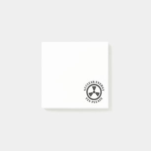Nuclear Energy, Yes Please, Nuclear Power Invitati Post-it Notes