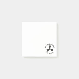 Nuclear Energy, Yes Please, Nuclear Power Invitati Post-it Notes
