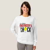 NUCLEAR ENGINEER’S CHICK T-Shirt (Front Full)