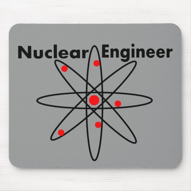 Nuclear Engineer T-shirts and Gifts Mouse Pad (Front)