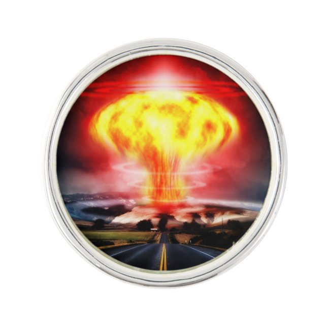 Nuclear Explosion Pin (Front)