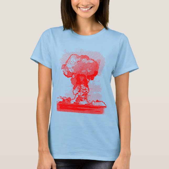 Nuclear explosion. T-Shirt (Front)