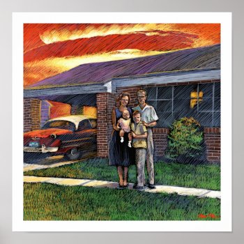 Nuclear Family Poster by timfoleyillo at Zazzle