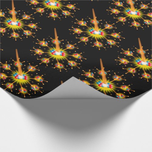 Nuclear Fission Science Wrapping Paper