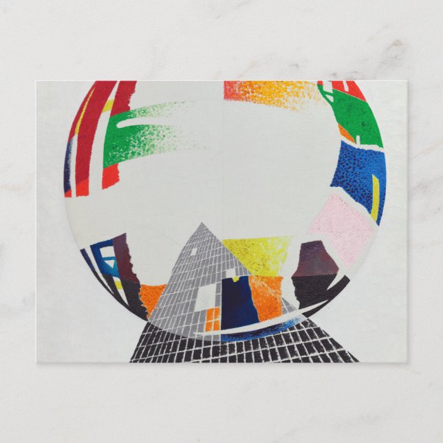 Nuclear I, CH, 1945 by Laszlo Moholy-Nagy Postcard (Front)