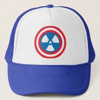 Nuclear Man Trucker Hat by ZunoDesign at Zazzle