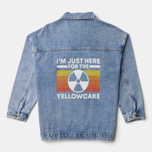 Nuclear Medicine Radioactive Nuclear Engineer  Denim Jacket