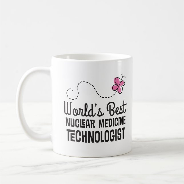 Nuclear Medicine Technologist Appreciation Coffee Mug (Left)