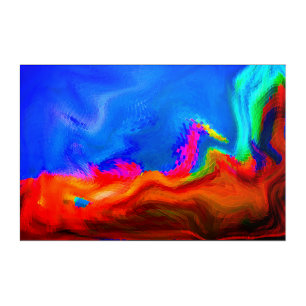 Nuclear Meltdown 36" x 24" Acrylic Print
