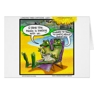 Nuclear Neighbors (Twin Frogs) Funny Gifts & Cards