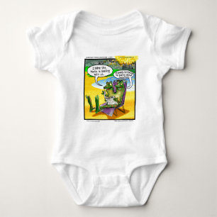 Nuclear Neighbors (Twin Frogs) Funny Gifts & Cards Baby Bodysuit