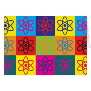 Nuclear Physics Pop Art Cards