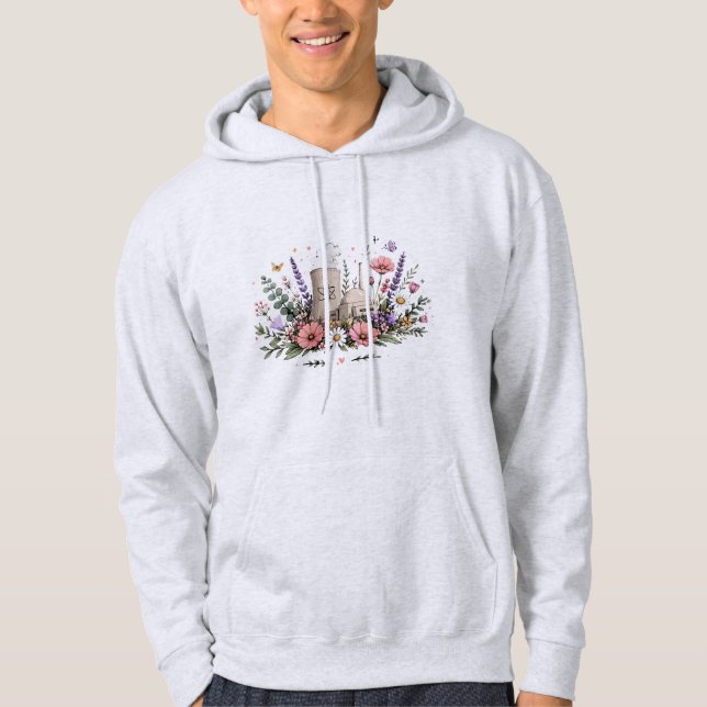 Nuclear Power Blossoms Hoodie (Front)