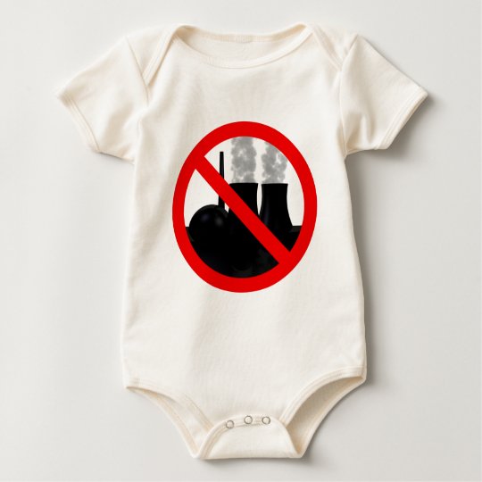 Nuclear power NO THANKS Baby Bodysuit