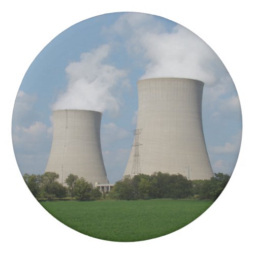 Nuclear Power Plant Cooling Towers Eraser