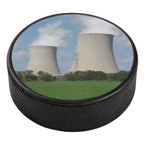 Nuclear Power Plant Cooling Towers Hockey Puck