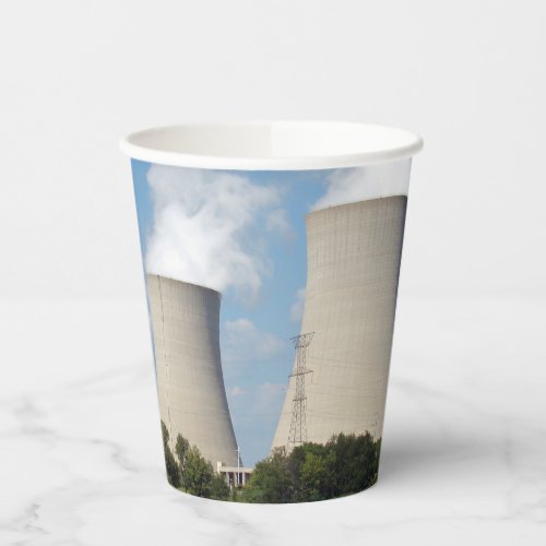 Nuclear Power Plant Cooling Towers Paper Cups
