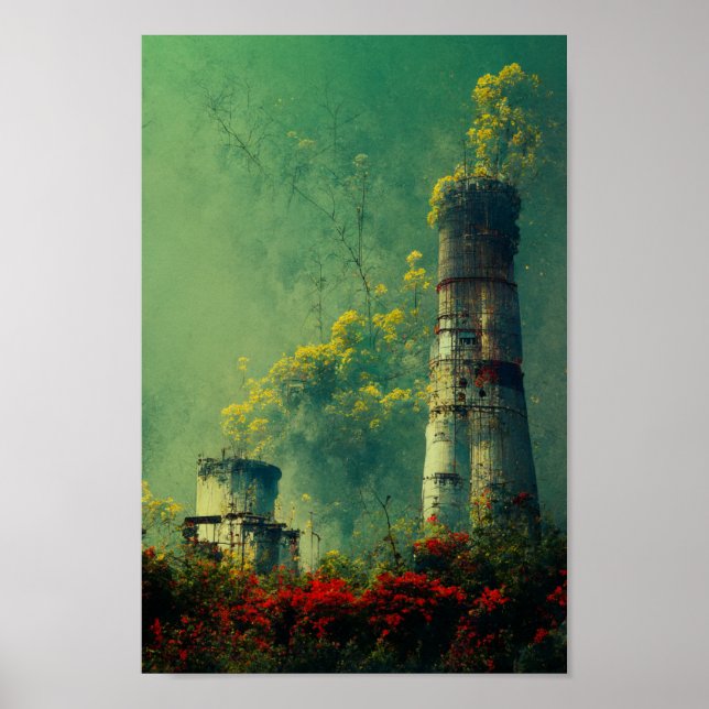 Nuclear Power Plant Poster (Front)