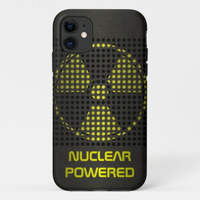 Nuclear Powered Case-Mate iPhone Case (Back)