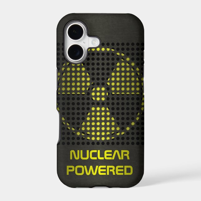 Nuclear Powered Iphone Case (Back)