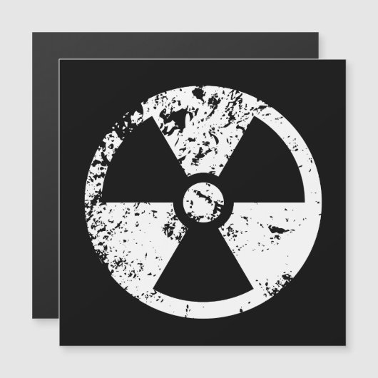 Nuclear radioactive sign (Front/Back)