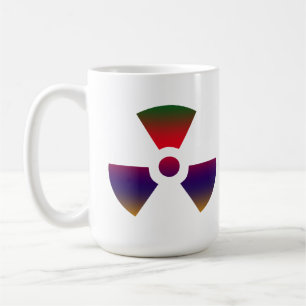 Nuclear radioactive sign coffee mug