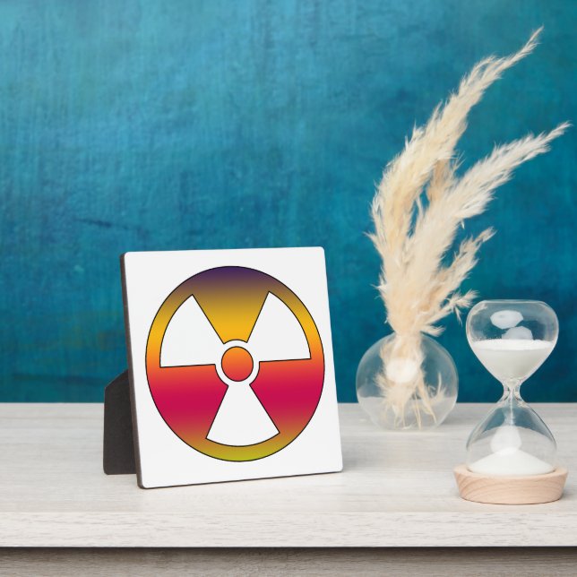 Nuclear radioactive sign plaque (Insitu)