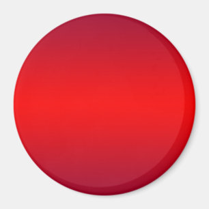 Nuclear Red Gradient - Poppy Reds Template Blank Magnet