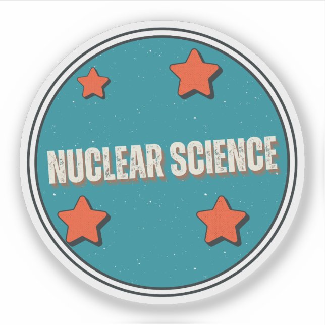 Nuclear Science Sticker (Front)