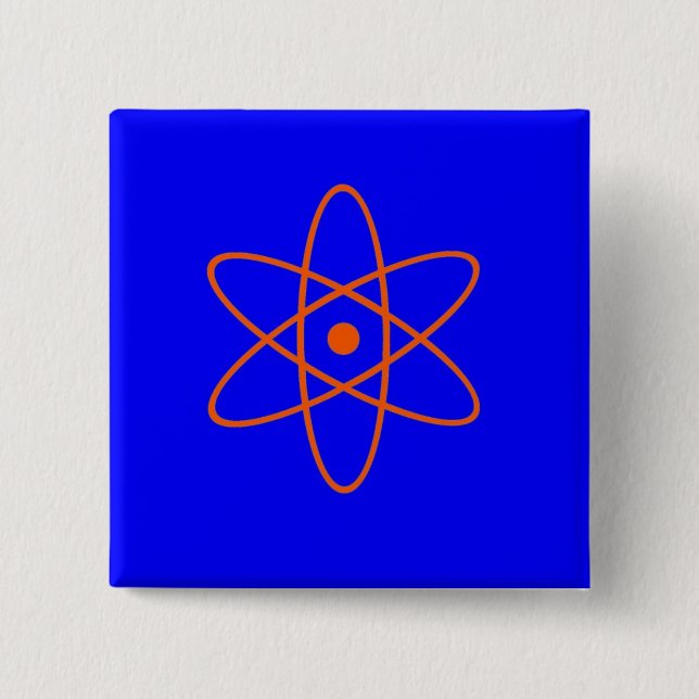 Nuclear Sign Pinback Button (Front)
