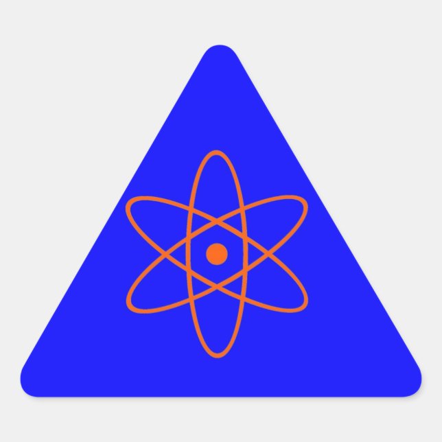 Nuclear Sign Sticker (Front)