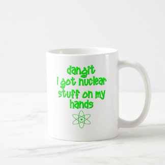 Nuclear Stuff On Hands Coffee Mug