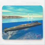 nuclear submarine mouse pad<br><div class="desc">I made this product for those who like submarines.</div>