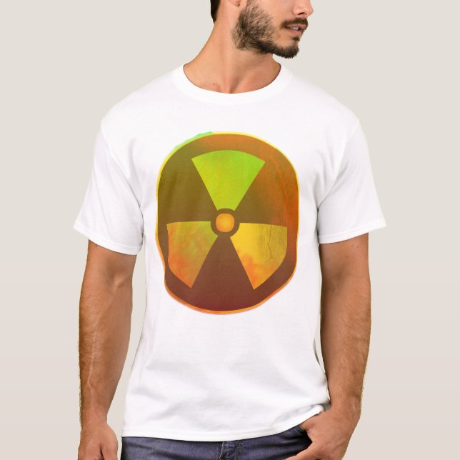 Nuclear Symbol Radioactive Glow T-Shirt (Front)