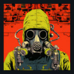 Nuclear Waste Man - Vibrant Radioactive Superhero  Poster<br><div class="desc">Add a touch of excitement to your space with our exclusive Nuclear Waste Man poster. Featuring a striking and vibrant radioactive colored super hero, this poster is the perfect addition for fans of comics, superheroes, and pop culture. The unique design and high-quality printing make it a standout piece for any...</div>