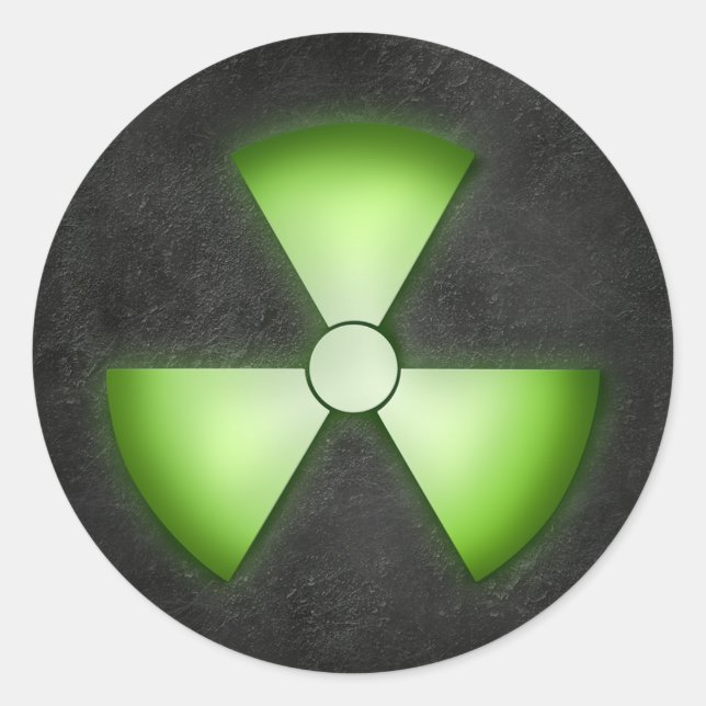Nuclear Waste Sticker (Front)
