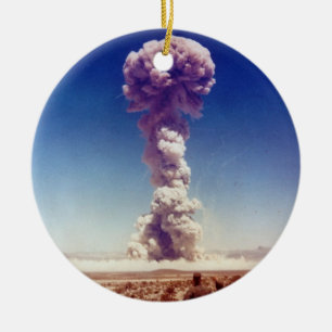 Nuclear Weapons Test Operation Buster-Jangle 1951 Ceramic Ornament